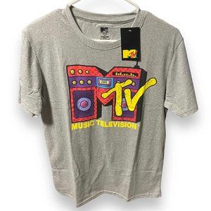 Brand New MTV Short Sleeve Graphic T-Shirt Size Medium